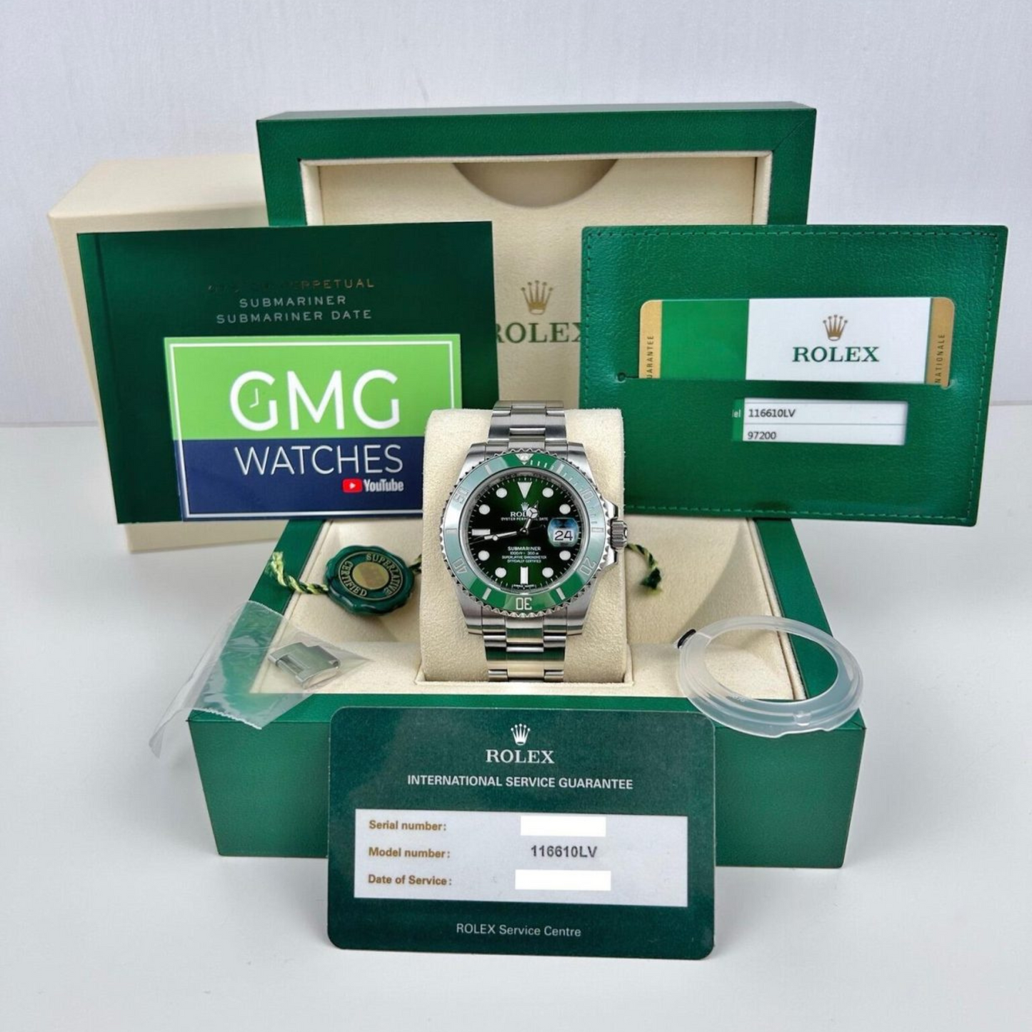 Rolex Submariner Date – ‘Hulk’ –