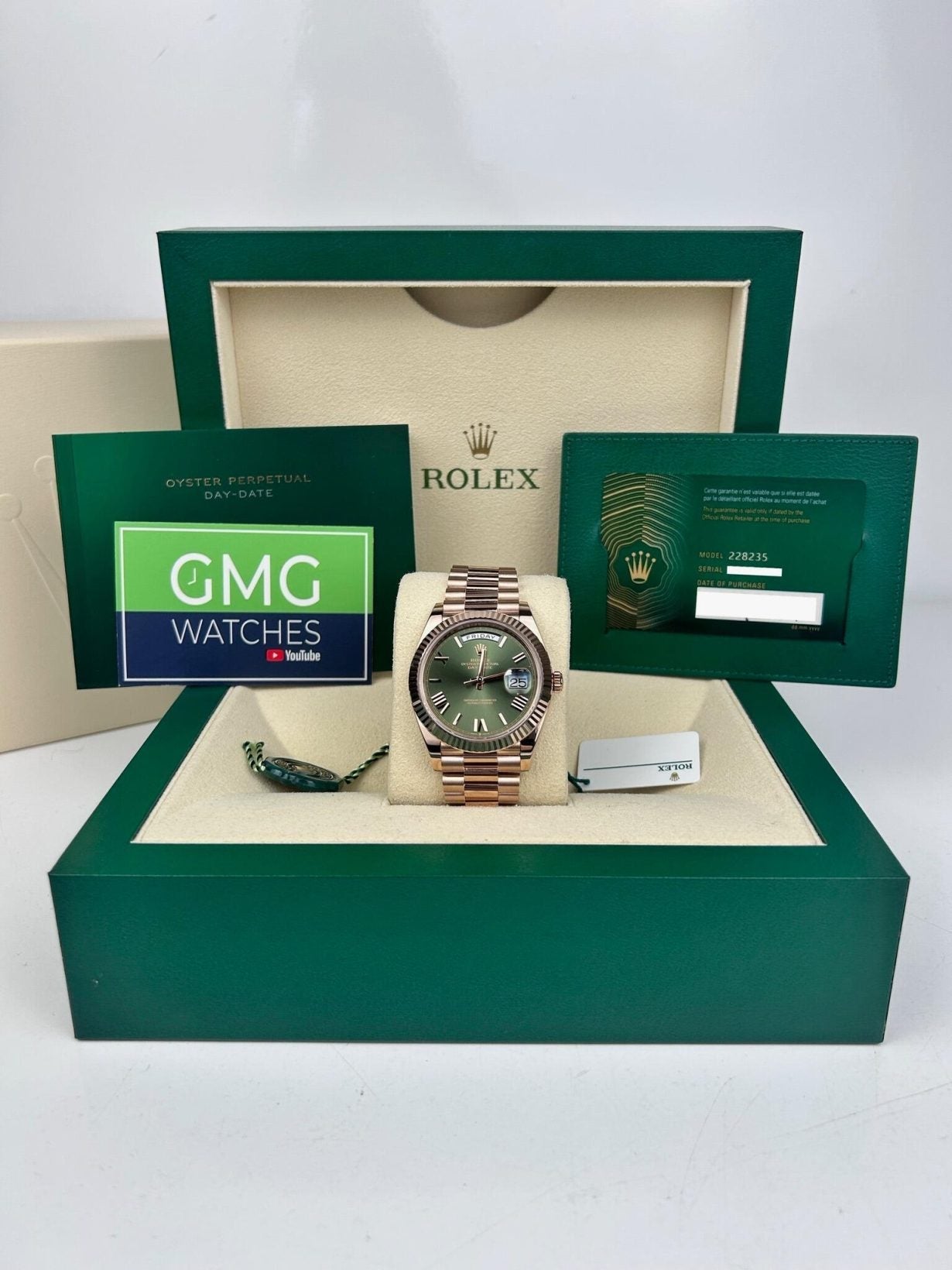 Rolex Day-Date – Cadran Vert Olive