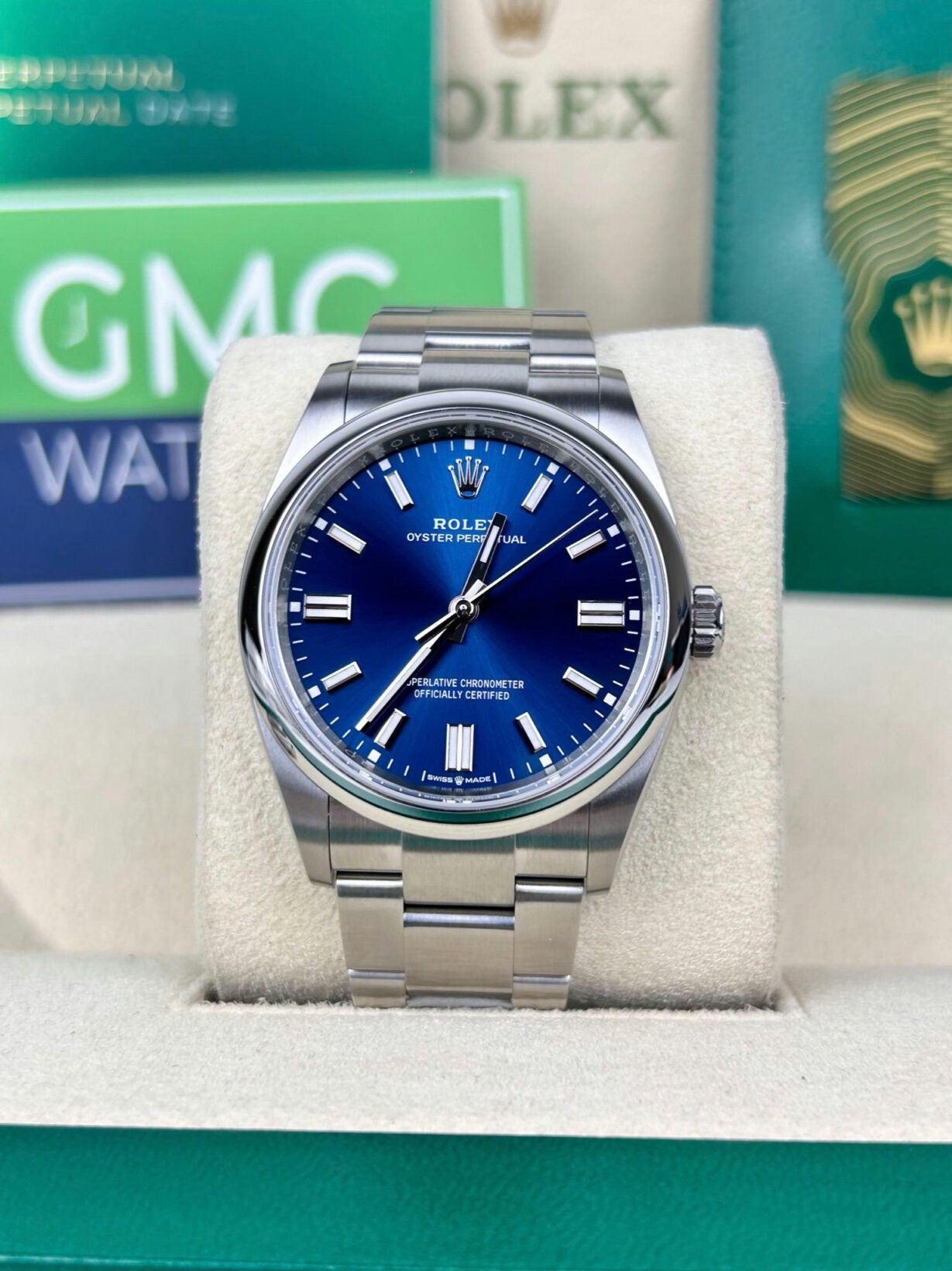 Rolex Oyster Perpetual BLEU