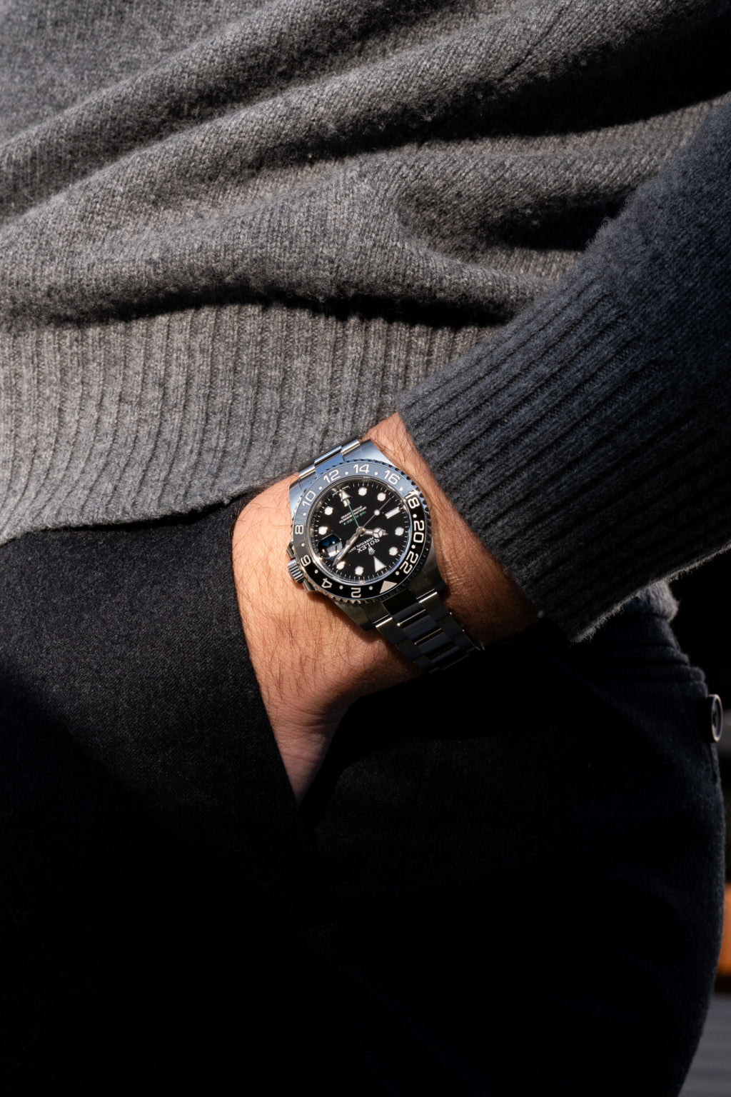 Rolex GMT-Master II Stainless Steel “Bruce Wayne”