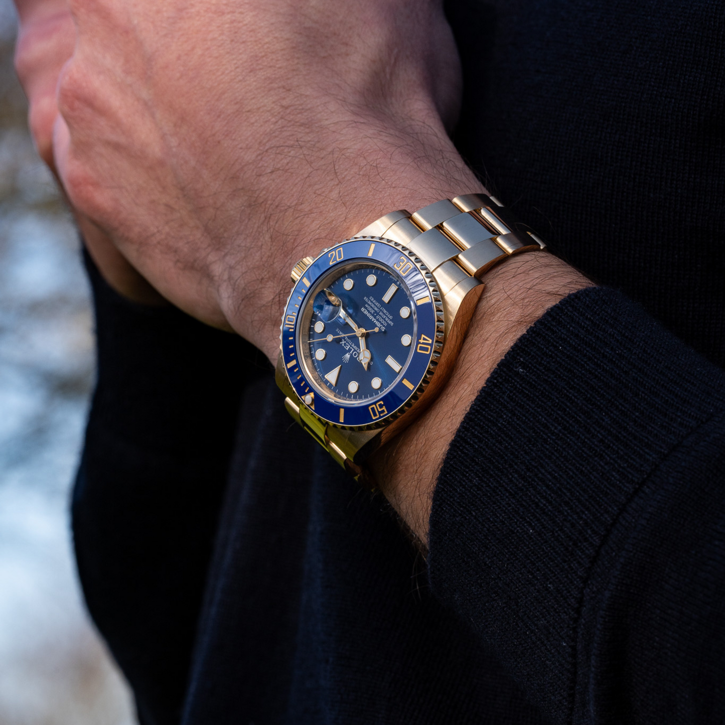 Rolex Submariner Date, 18k Yellow Gold