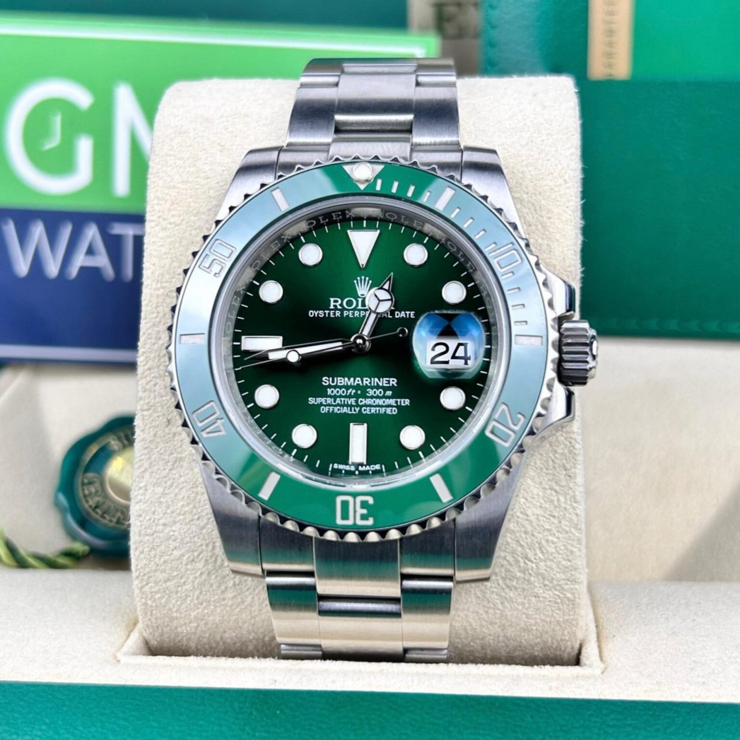 Rolex Submariner Date –  ‘Hulk’ –