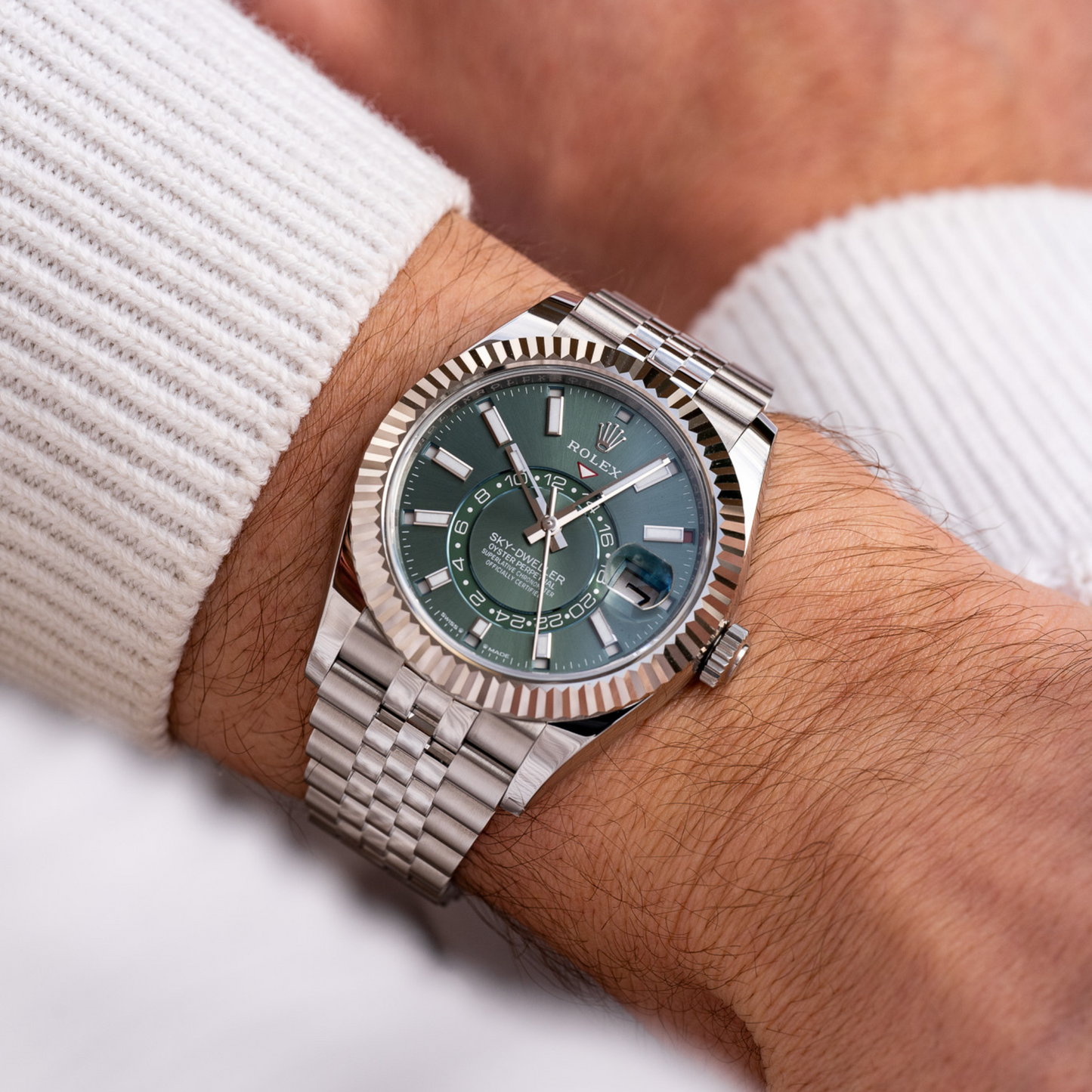 Rolex Sky-Dweller Green