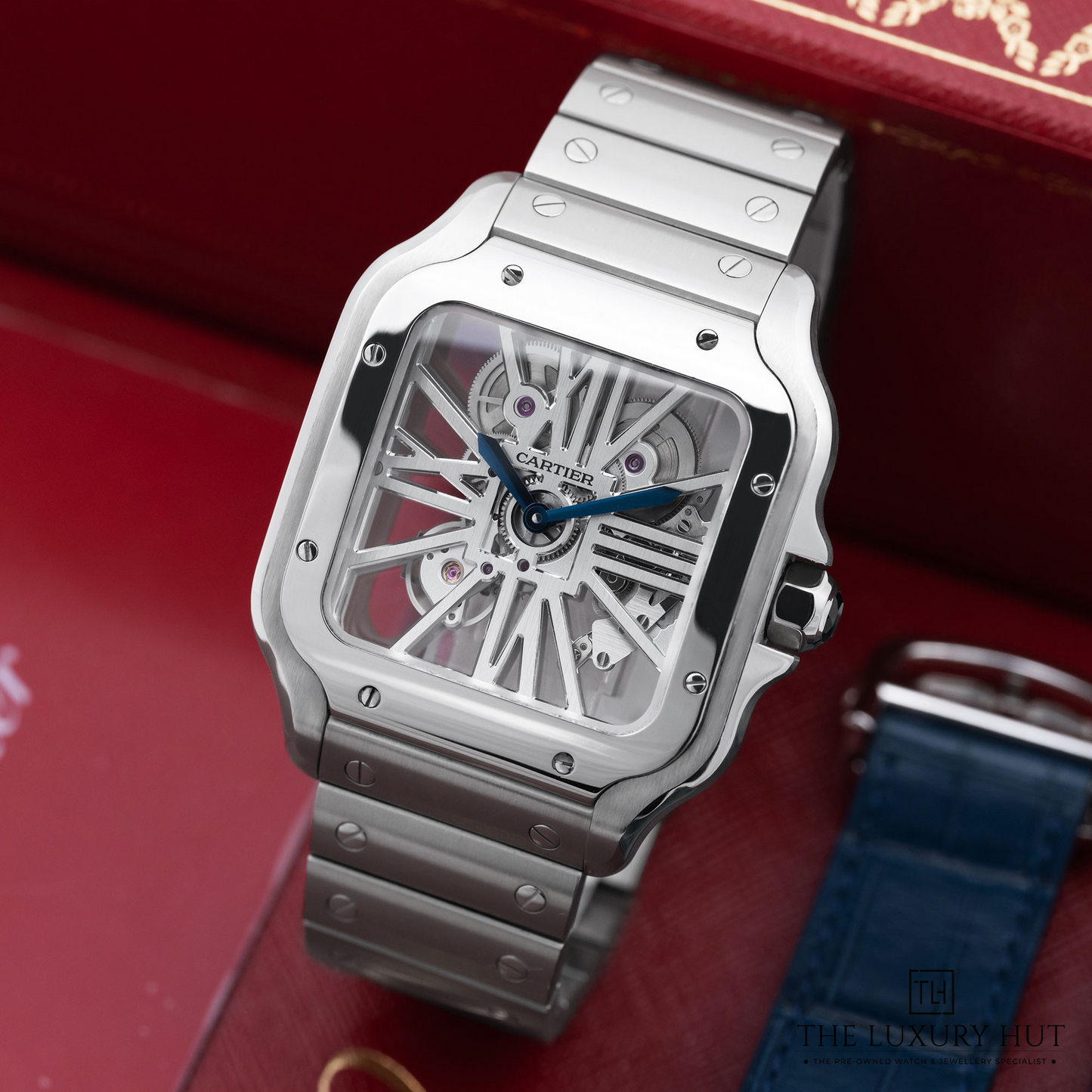 Cartier Santos de Cartier Skeleton –