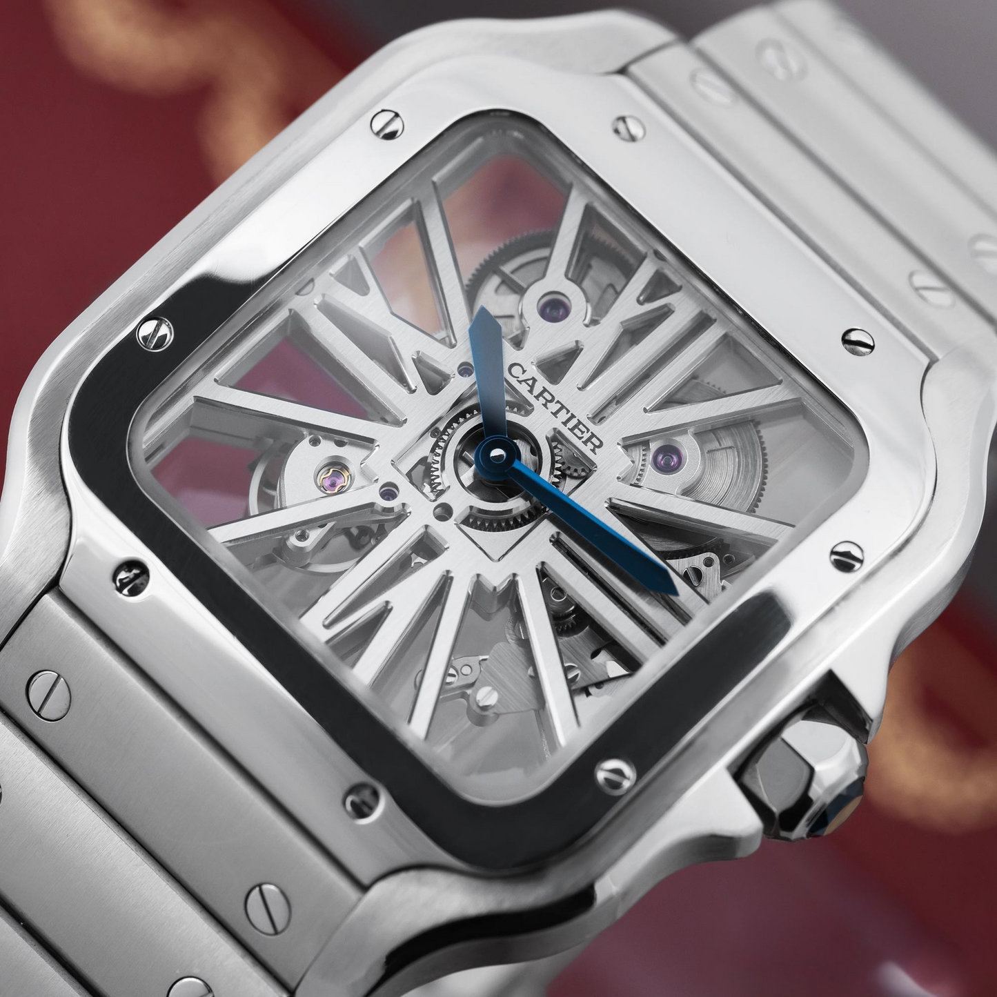 Cartier Santos de Cartier Skeleton –
