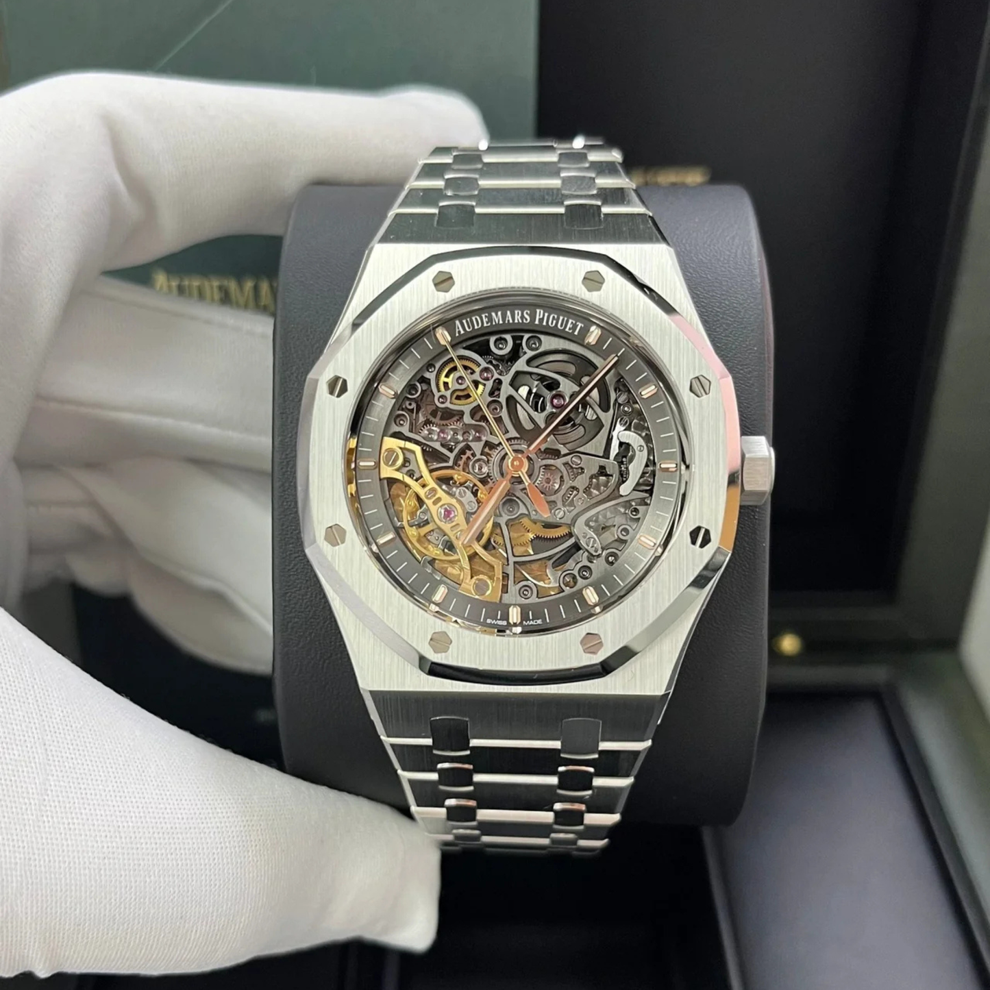 Audemars Piguet Royal Oak Skeleton argente