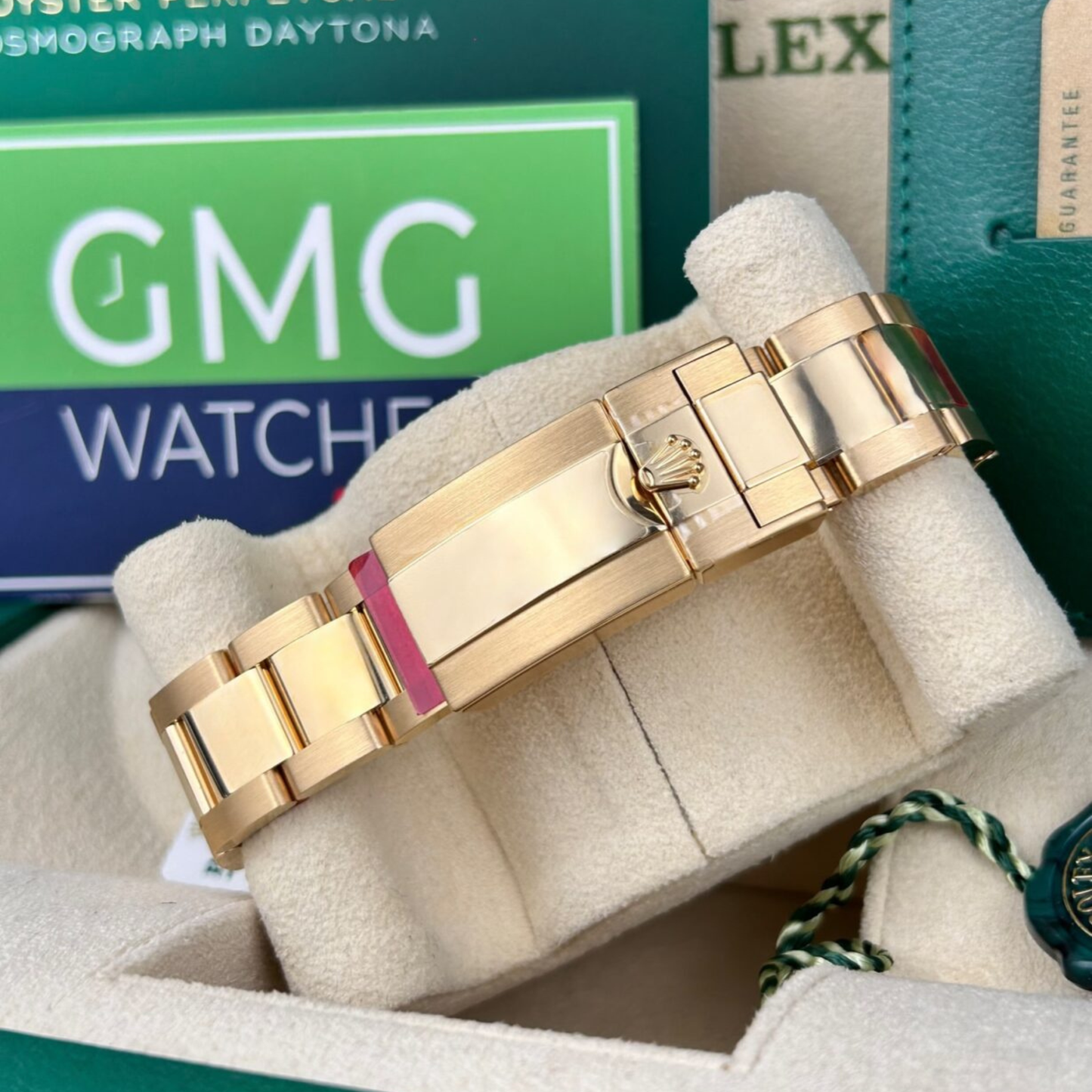 Rolex Daytona – Yellow Gold Green Dial –