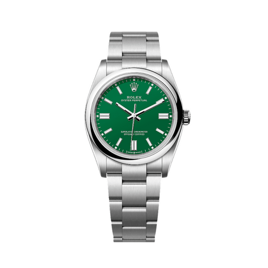 Rolex Oyster Perpetual – Green Dial –
