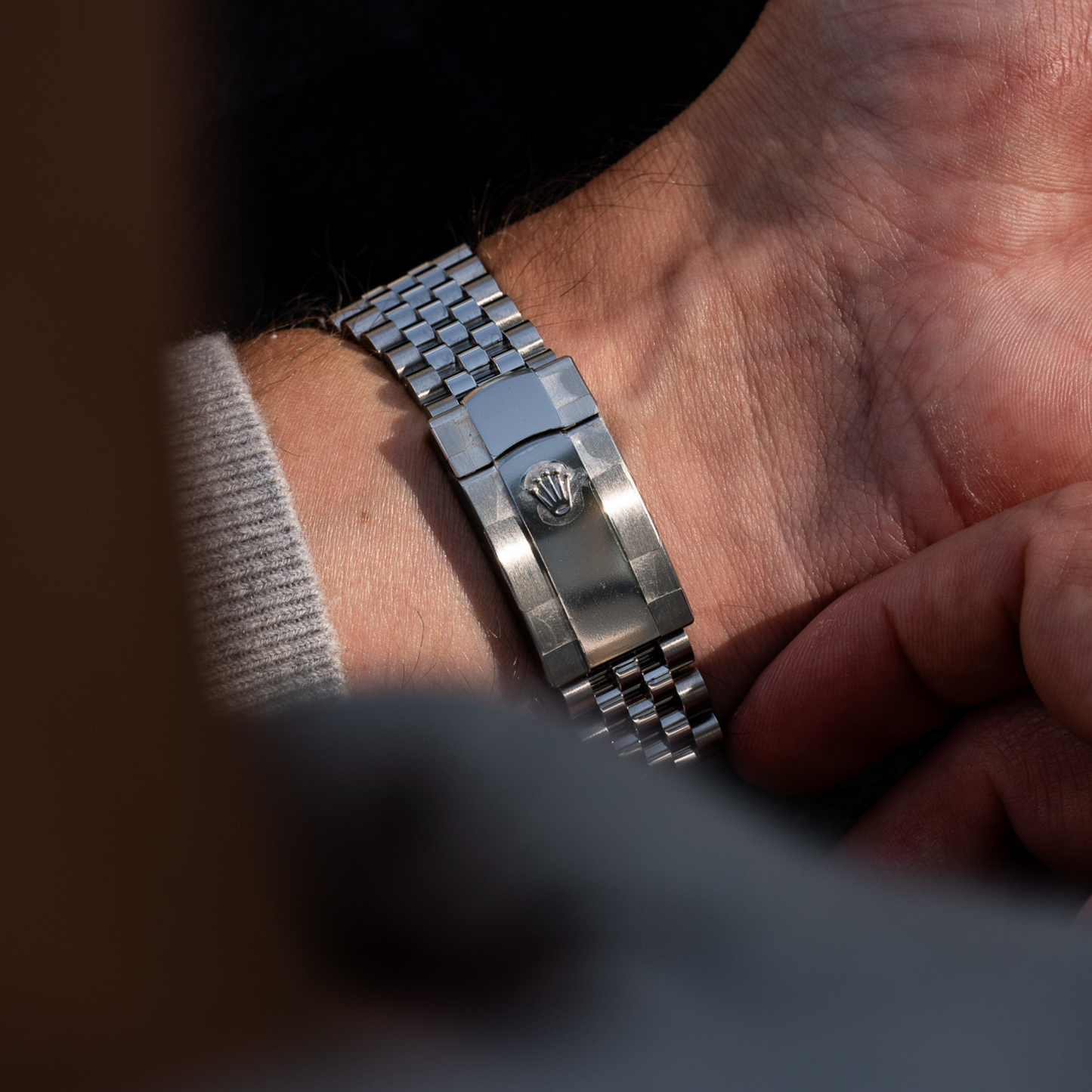 Rolex Datejust Fluted Bezel Jubilee Bracelet Green Dial –