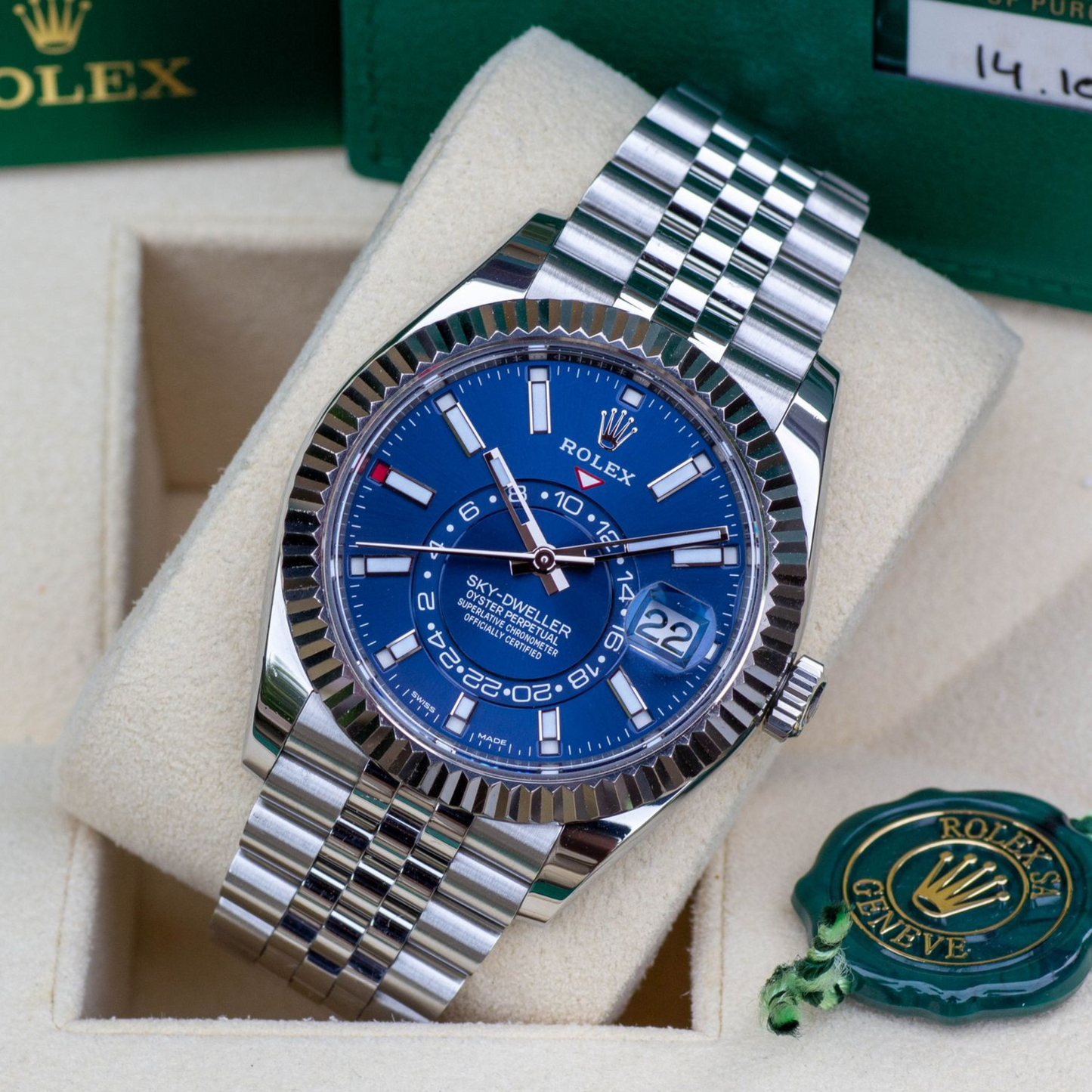 Rolex Sky-Dweller Bleu Jubilee