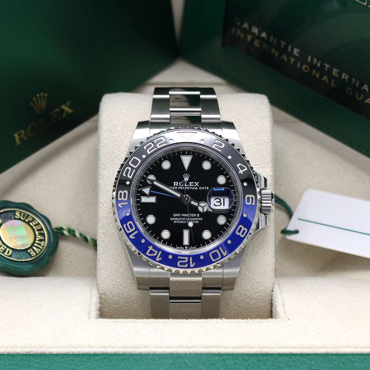Rolex GMT-Master II 126710BLNR (Oyster Bracelet)