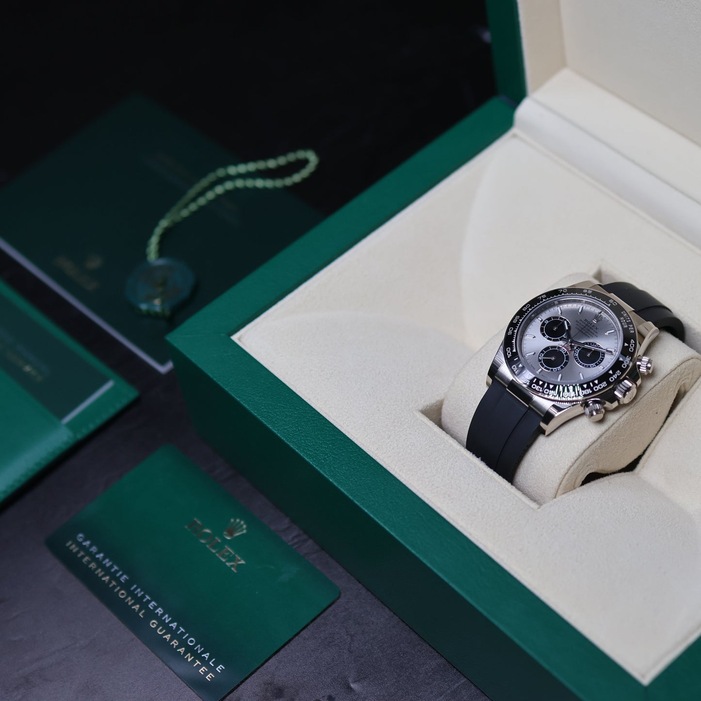 Rolex Daytona Ghost Dial Oysterflex White