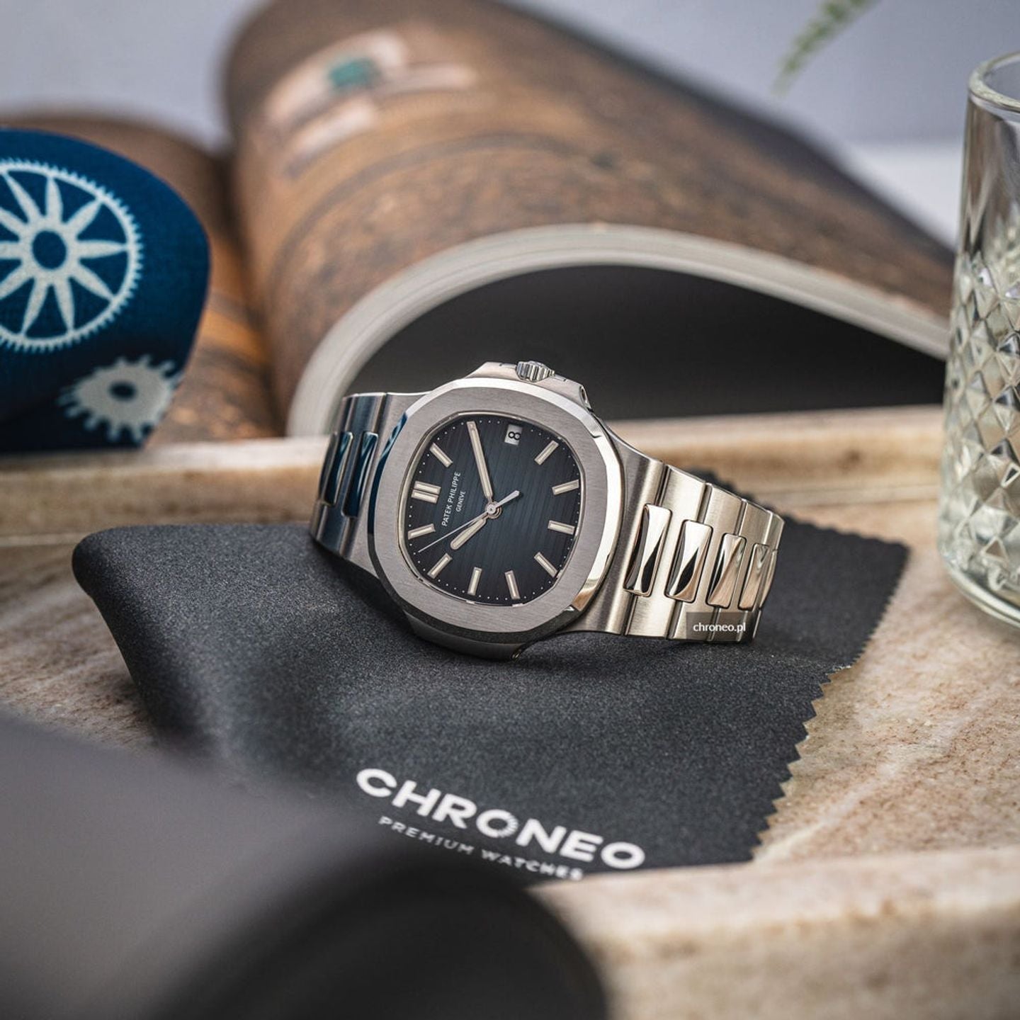 Montre Homme Patek Nautilus BLEU