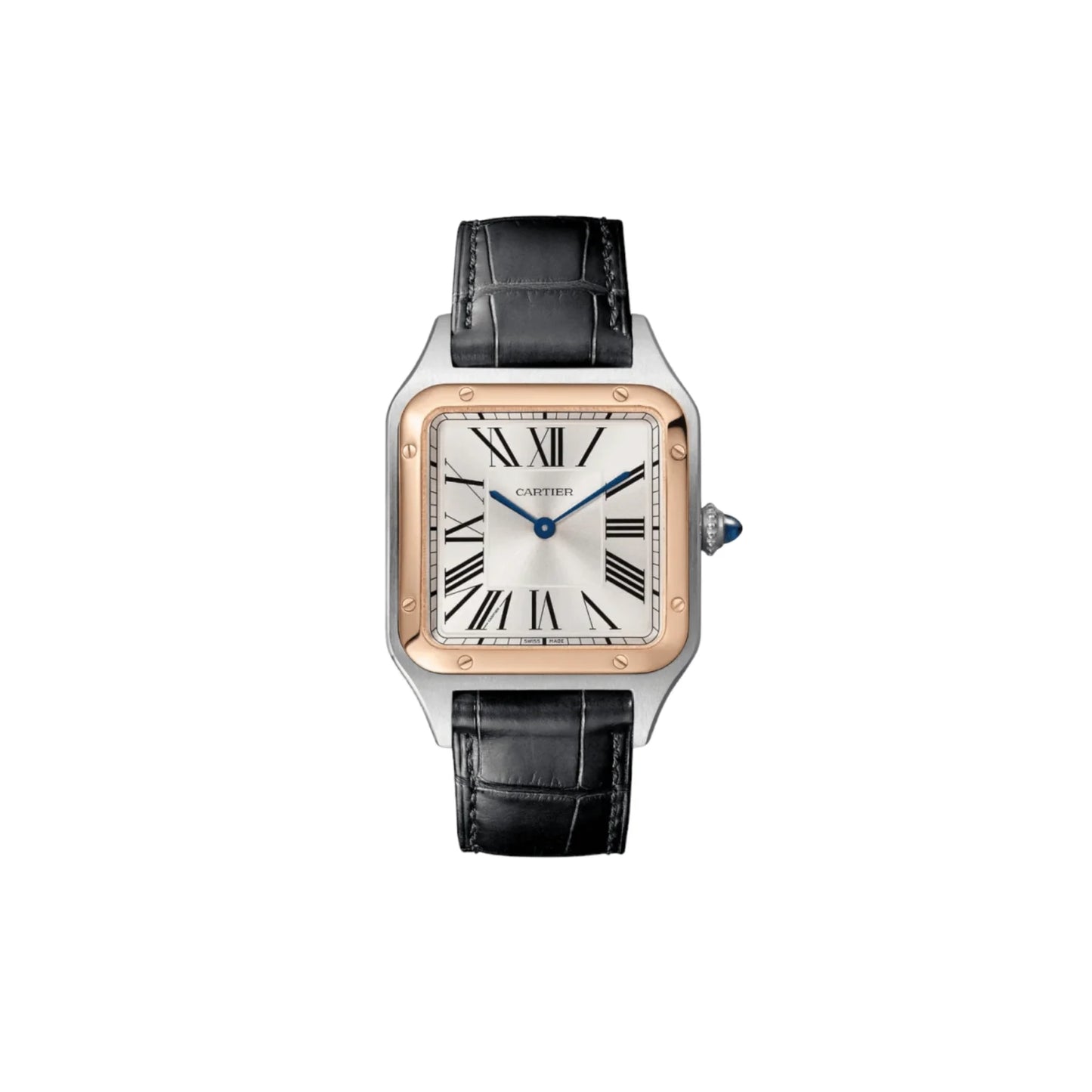 Cartier Santos Dumont Or Rose Gris