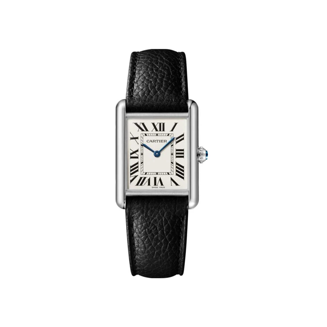Cartier Tank Cuir Noir